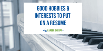 Hobbies and interests to put on a resume