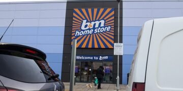 B&M will lose two stores this month, while Iceland and New Look are set to close one and Lidl will close two. Pictured: File photo