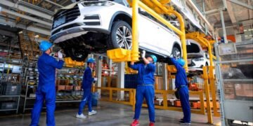 Chinese factory activity contracts as economic recovery stumbles