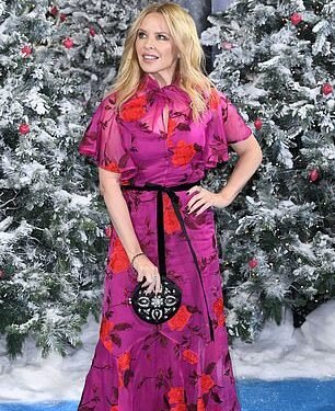 Stylish: Erdem's floral dresses have been worn by the Princess of Wales and celebrities including Kylie Minogue (pictured)