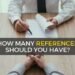 How many references should you have