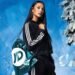 Big name brands: Love Island presenter Maya Jama poses for a recent ad campaign for JD Sports which is poised to hit £1bn in annual profits