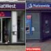 OFF-PUTTING: The NatWest branch in Paddington WELCOMING: The Nationwide in Wokingham