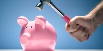 Savings raid: One in three Britons were forced to take an average of £3,500 last year from their savings to keep up with living expenses