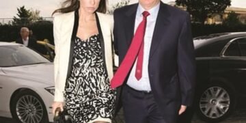 Family fortunes: Turgay Ciner and his wife Didem