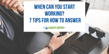 Woman considering when she can start working