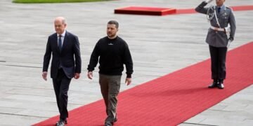 Zelenskyy praises Germany’s €2.7bn military aid pledge to Ukraine