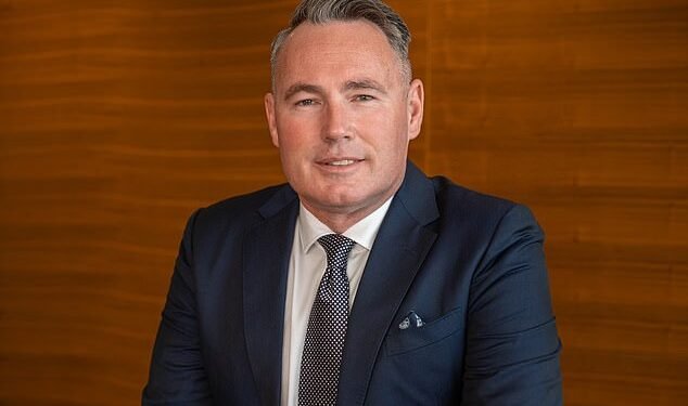 Stepping down: Ferrexpo chief exec Jim North (pictured) is set to depart after a gruelling three-year stint