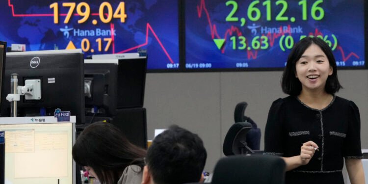 Asia follows Wall St lower as US, Chinese foreign ministers meet