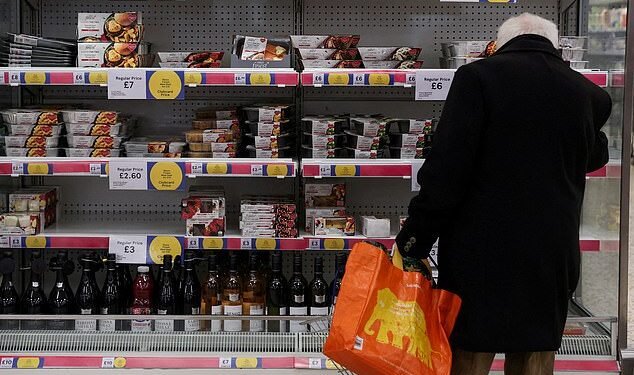 Price spiral: Latest inflation data from the Office for National Statistics showed UK inflation stuck at 8.7%