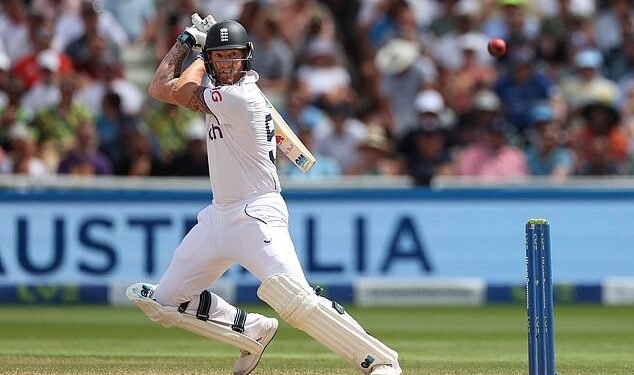 Hit for six: Some experts say 6% savings rates are inbound - pictured, England cricket captain Ben Stokes in the current Ashes series