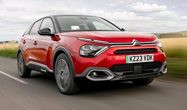 On top: The Citroen C4 scored 93.39 per cent in the poll of thousands of UK drivers