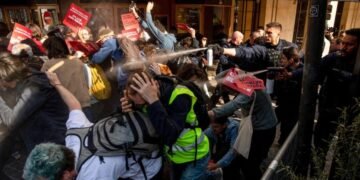 Inside the great stand-off between French activists and oil investors