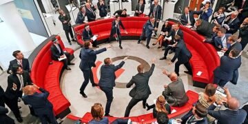 Frantic: The exchange is being sued by two trading firms, who argue it unlawfully cancelled nickel trades during a chaotic episode on March 8, 2022