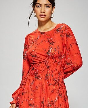 In fashion: Next said trading over the past seven weeks had been 'materially better' than expected