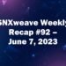 SNXweave Weekly Recap 92 - Bitcoin RSS