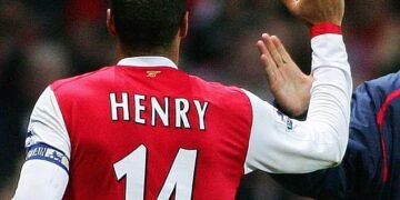 Prolific: Since 1 June, SmartSave Bank has changed the rate on its one-year fix 14 times in a bid to stay ahead of competitors (pictured, Thierry Henry in his iconic 14 Arsenal shirt)
