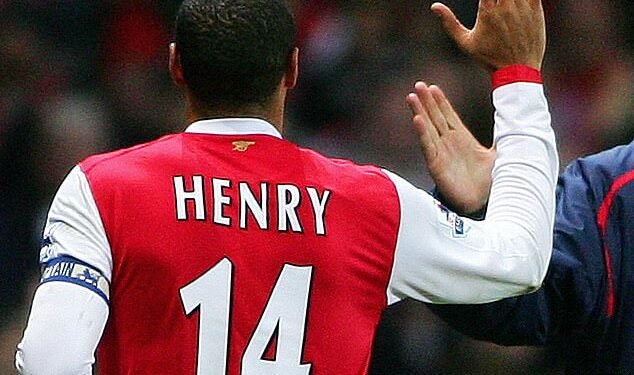 Prolific: Since 1 June, SmartSave Bank has changed the rate on its one-year fix 14 times in a bid to stay ahead of competitors (pictured, Thierry Henry in his iconic 14 Arsenal shirt)