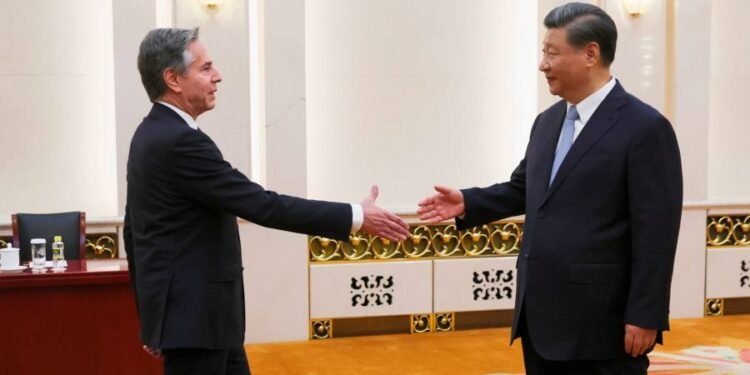 Xi Jinping sees ‘progress’ in China-US ties at meeting with Antony Blinken