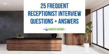 Receptionist interview questions