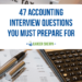 Accounting interview questions