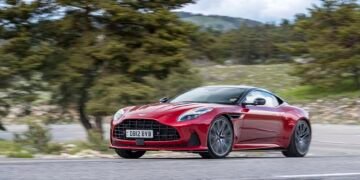 Bond's new car put through its paces: Ray Massey has been to the South of France to test drive Aston Martin's new DB12 Super Tourer - the motor widely expected to be used by the new 007