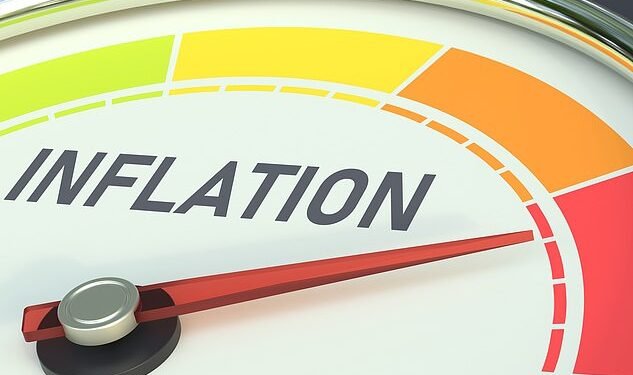 In the red: Inflation is well above the Bank of England's 2 per cent target