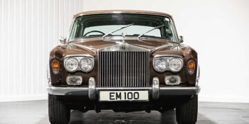 A 'wise' classic car investment: Not only is this ex-Eric Morecambe Rolls-Royce a certified collector's item, the private number plate is also worth a small fortune on its own