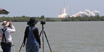 European space telescope launches on mission to solve mystery of ‘dark universe’