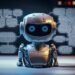3d cute AI robot