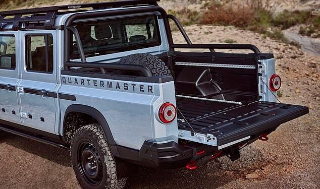 Billionaire Sir Jim Ratcliffe's Ineos Automotive has unveiled its second model – the double-cab pick-up Grenadier Quartermaster