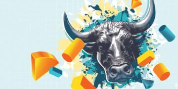 stock market forecast for the next 6 months, concept