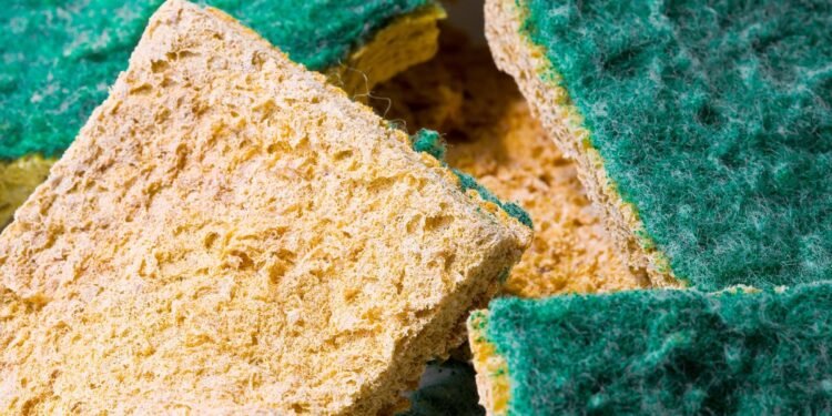 Use Salt to Revive Your Kitchen Sponge