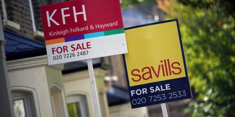 Asking prices for UK homes suffer sharpest August drop since 2018