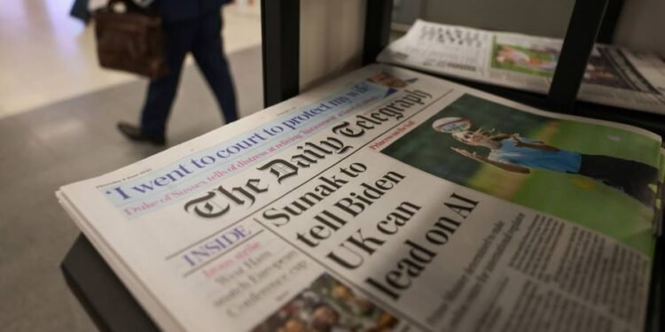 Daily Mail owner confirms interest in Telegraph auction