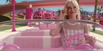 Made in Britain: Margot Robbie plays the lead role in hit film Barbie
