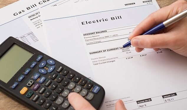Millions of households are set for relief from painfully high energy prices when typical bills fall below £2,000 this autumn (File image)