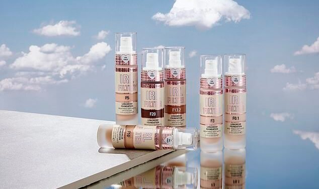 Improvement: Revolution Beauty revealed pre-tax losses fell from £45.9million the previous year to £33.9million thanks largely to a drop in freight costs and stock provision charges