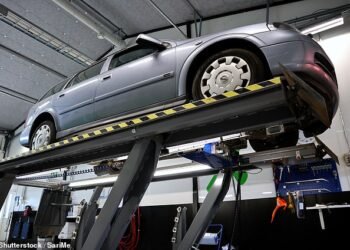 Car costs: While an MOT typically costs £50, a full service might be £200
