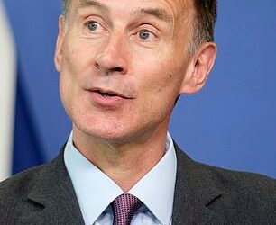 Wishful thinking: Chancellor Jeremy Hunt