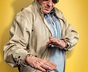Fast buck: Simon Day as Dave Angel in The Fast Show