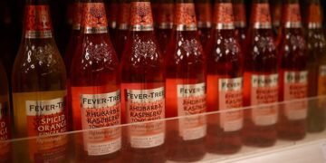 Bottling issues: Fever-Tree warned in January that spiralling energy bills would result in around £20million in extra glass-making costs this year
