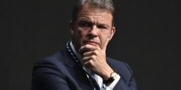Warning: Deutsche Bank chief executive Christian Sewing (pictured) said Germany became complacent after more than a decade of growth before the pandemic struck