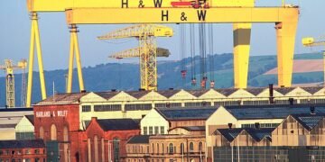Heritage: The 162-year-old shipyard operator is best known for building the Titanic at its Belfast site
