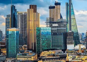 City slickers: The Big Apple was ranked the top global financial hub for a fifth year in a row – but its lead over London has shrunk