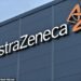 Boost: AstraZeneca shares rose 1.5 per cent, or 160p, to 11046p after the positive drug trial