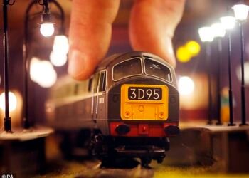 Staying on track: Toymaker Hornby revealed online  sales from April to the end of August jumped by more than a third on the equivalent period last year