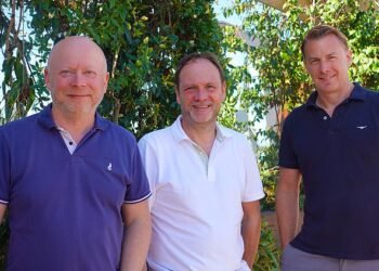 Perenna's leadership team: Colin Bell, founder and chief operating officer (left), Arjan Verbeek founder and chief executive officer (middle), Hamish Peacocke founder and chief capital officer (right)