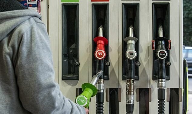 Pump pain: The price of fuel has rocketed in the last month, RAC data shows