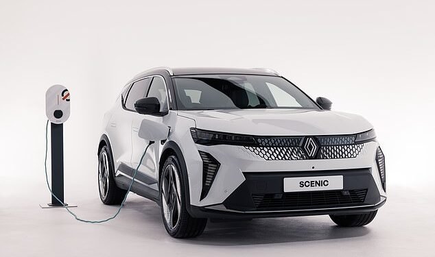 Renault's new electropop-tuned EV: This is the fifth-generation Scenic E-Tech - an electric car that makes a very unique sound